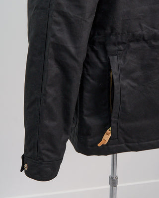 Ceccarelli 7031 Wx Iconic Fisherman Waxed Parka Black  11