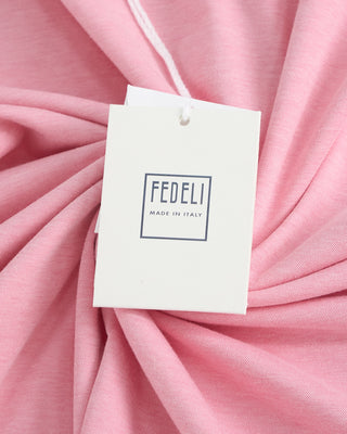 Fedeli Techno Jersey Polo Pink  5