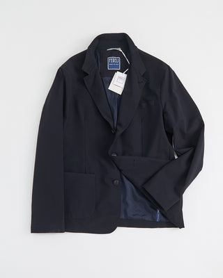 Fedeli Flex Hybrid Shell Blazer Navy 1