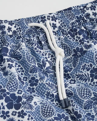 Fedeli Positano Pineapple Print Swim Trunks Multi 1 1