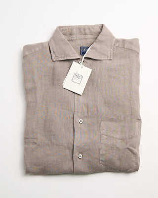 Fedeli Phil Linen Shirt Taupe 2 39