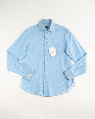 Fedeli Sean Denim Shirt Light Blue 1581