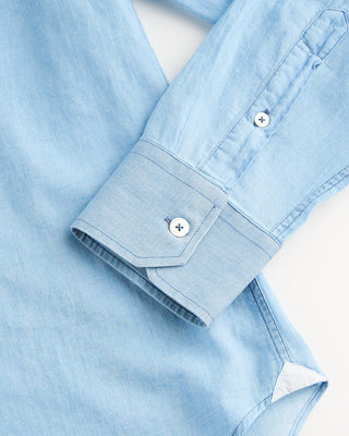 Fedeli Sean Denim Shirt Light Blue 3 1578