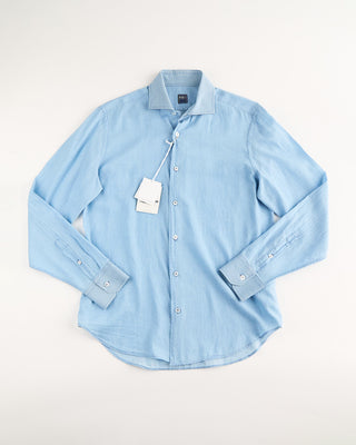 Fedeli Sean Denim Shirt Light Blue 8 1712