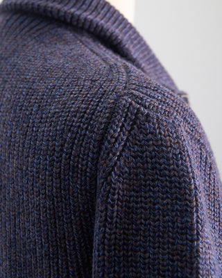 Piacenza 1733 Full Zip Sweater Jacket With Pockets Purple  8