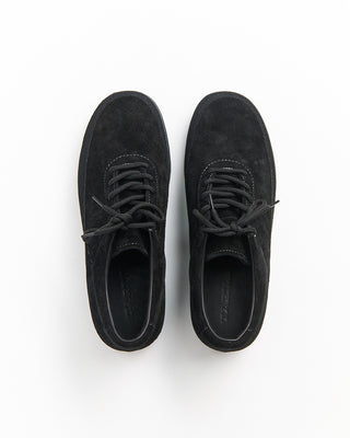 Tarvas Suede Explorer Shoes With Mudguard Black 372