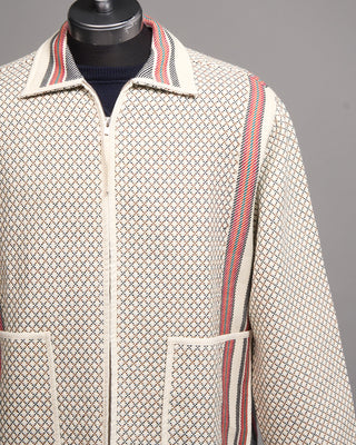 Kardo Amardeep Handloom Jacket In Natural Natural 3 5331