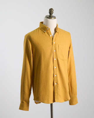 Outclass Saffron Twill Flannel Shirt Saffron 743