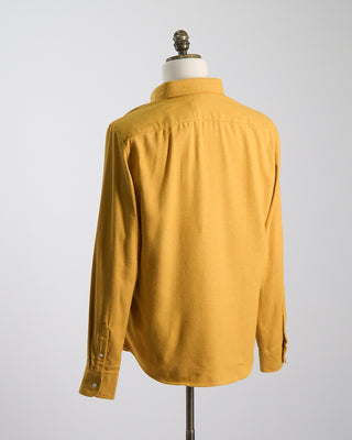 Outclass Saffron Twill Flannel Shirt Saffron 745