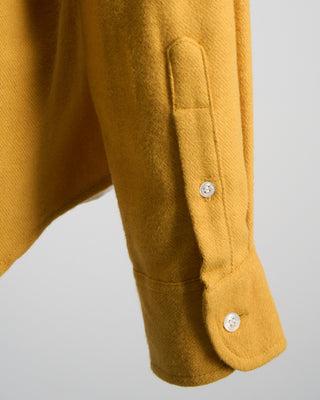 Outclass Saffron Twill Flannel Shirt Saffron 749