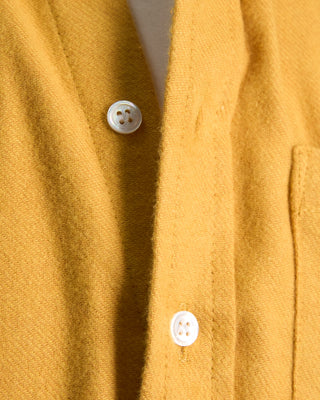 Outclass Saffron Twill Flannel Shirt Saffron 750