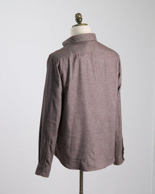 Outclass Hazel Twill Flannel Shirt Hazel 754