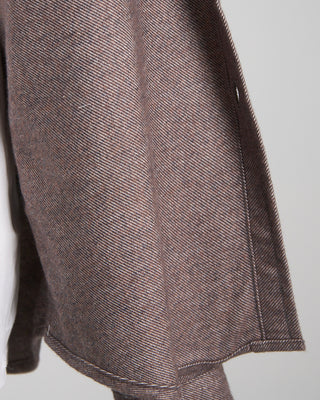 Outclass Hazel Twill Flannel Shirt Hazel 757