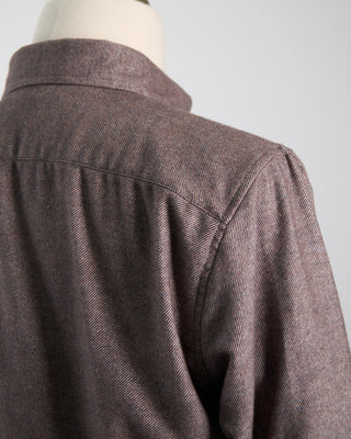 Outclass Hazel Twill Flannel Shirt Hazel 758