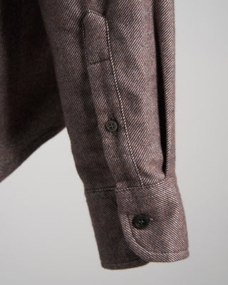 Outclass Hazel Twill Flannel Shirt Hazel 759