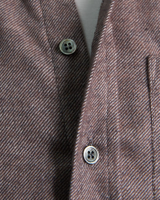 Outclass Hazel Twill Flannel Shirt Hazel 761