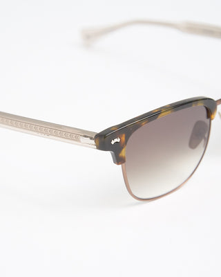 John Varvatos Eyewear Havana Club Style Semi Rimless SJV556 Sunglasses Havana  5