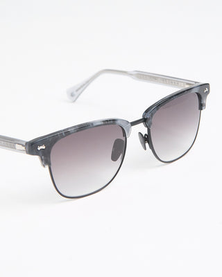 John Varvatos Eyewear Navy Club Style Semi Rimless SJV556 Sunglasses Navy  2