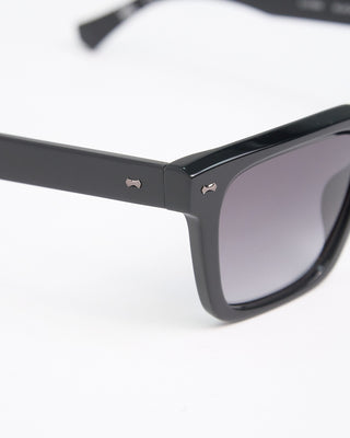 John Varvatos Eyewear Chunky Black Rim SJV569 Sunglasses Black  5