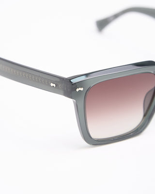 John Varvatos Eyewear Chunky Crystal Sage Rim SJV569 Sunglasses Sage  3