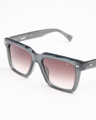 John Varvatos Eyewear Chunky Crystal Sage Rim SJV569 Sunglasses Sage  4