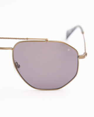 John Varvatos Eyewear Brass Metal Frame SJV570 Sunglasses Brass  1