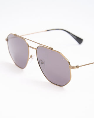 John Varvatos Eyewear Brass Metal Frame SJV570 Sunglasses Brass  3
