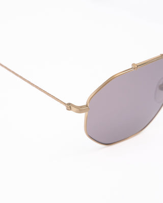 John Varvatos Eyewear Brass Metal Frame SJV570 Sunglasses Brass  5
