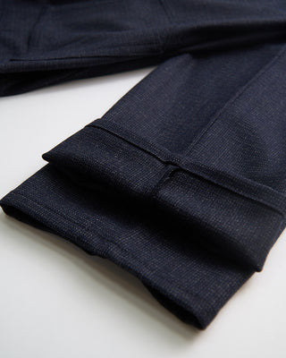 Alberto Pipe Regular Fit Modern Business 5 Pocket Pants Navy  5