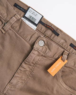 Alberto Pipe Regular Fit Super Stretch Vintaged Denim Beige 0 5