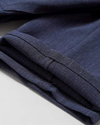 Alberto Blue Pipe Regular Slim Fit Ceramica 5 Pocket Tech Dress Pants Blue  4