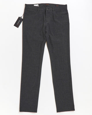 Alberto Grey Pipe Regular Slim Fit Ceramica 5 Pocket Tech Dress Pants Grey