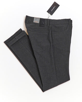 Alberto Grey Pipe Regular Slim Fit Ceramica 5 Pocket Tech Dress Pants Grey  6