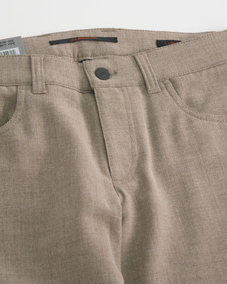 Alberto Beige Pipe Regular Slim Fit Ceramica 5 Pocket Tech Dress Pants Beige 1 1