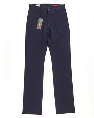 Alberto Navy stone Modern Fit Ceramica 5 Pocket Tech Dress Pants Navy