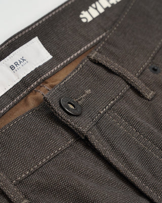 Brax Woo.Look Light Chuck Brown 5 Pocket Pants Brown  2