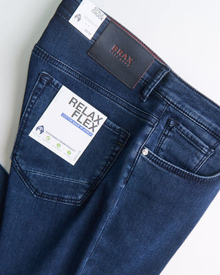 Brax Chuck Hi Flex Performance Denim Navy  6