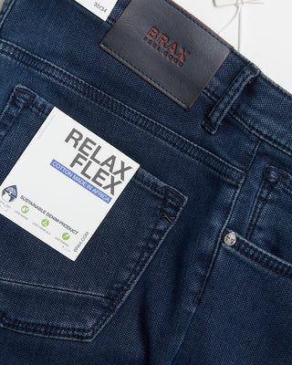 Brax Chuck Hi Flex Performance  Denim Indigo 1564