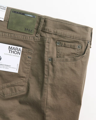 Brax Chuck Marathon Smart Business 5 Pocket Pants Khaki  2