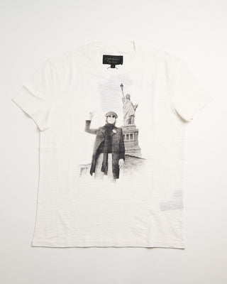 John Varvatos John Lennon Nyc Peace T Shirt Salt 3 85