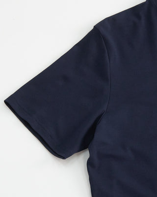 Emanuel Berg Navy Modern Fit 4Flex Knit T Shirt Navy  3