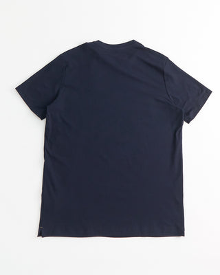Emanuel Berg Navy Modern Fit 4Flex Knit T Shirt Navy  4