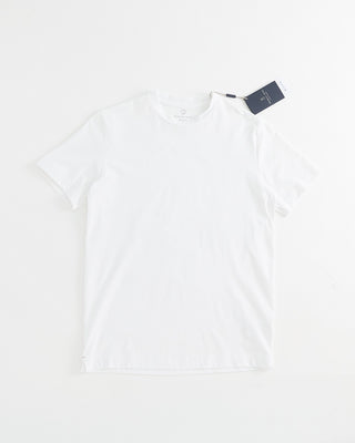 Emanuel Berg White Modern Fit 4Flex Knit T Shirt White 