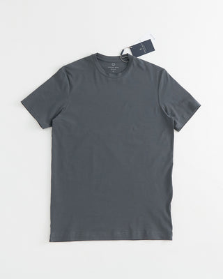 Emanuel Berg Grey Modern Fit 4Flex Knit T Shirt Grey 