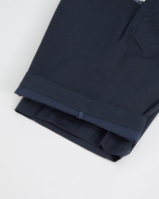 Brax Bozen Micro Print Lightweight Cotton Shorts Navy 1 5