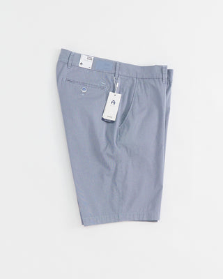 Brax Bozen Micro Print Lightweight Cotton Shorts Blue 1 4