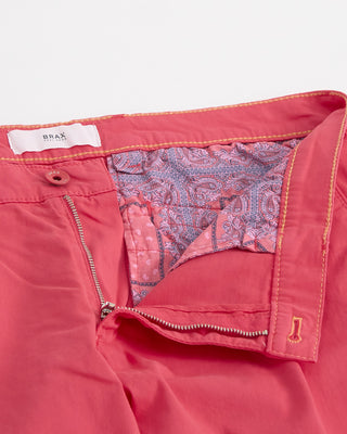 Brax Silvio Hi Flex Cotton Stretch Lightweight Tech Pants Red 1 6