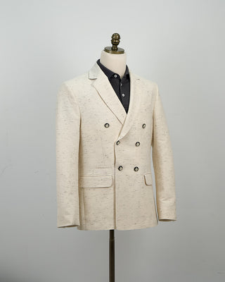 John Varvatos Devitt Double Breasted Sports Jacket Chalk 1299
