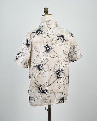 9327M John Varvatos Dan Camp Collar Shirt Off White 1512