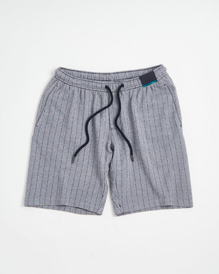 Deke Jerseyluxe Heather Infinity 360 Pinstripe Shorts Navy 784